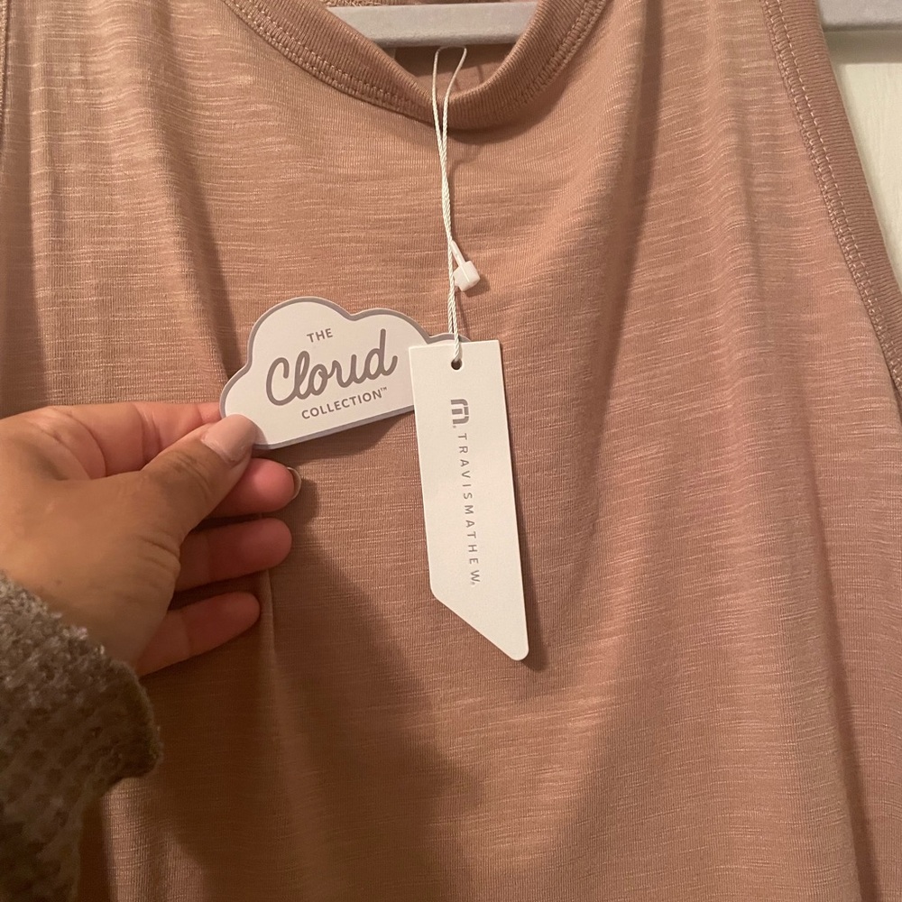 Travis Mathew Light Brown Top